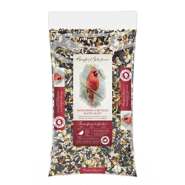 Global Harvest Foods 10 lbs Songbird Selections Wild Bird & Poultry Bird Seed, Fruits & Nuts GL8072 - main